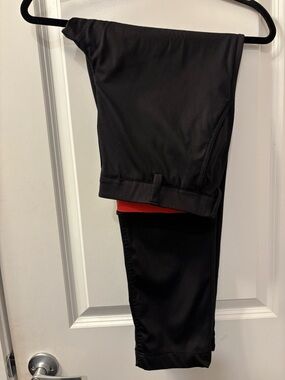 Redvanly Bradley Pull-On Trouser in Black Blue Size Small 28" Inseam